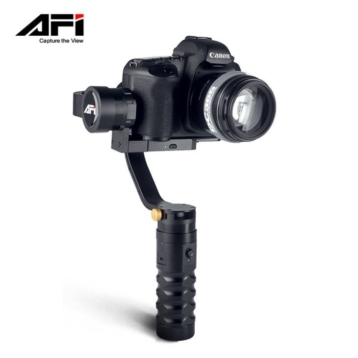 3-osé bezkartáčové profesionálne video Ručné motorizované závesy pre fotoaparát DSLR AFI VS-3SD PRO